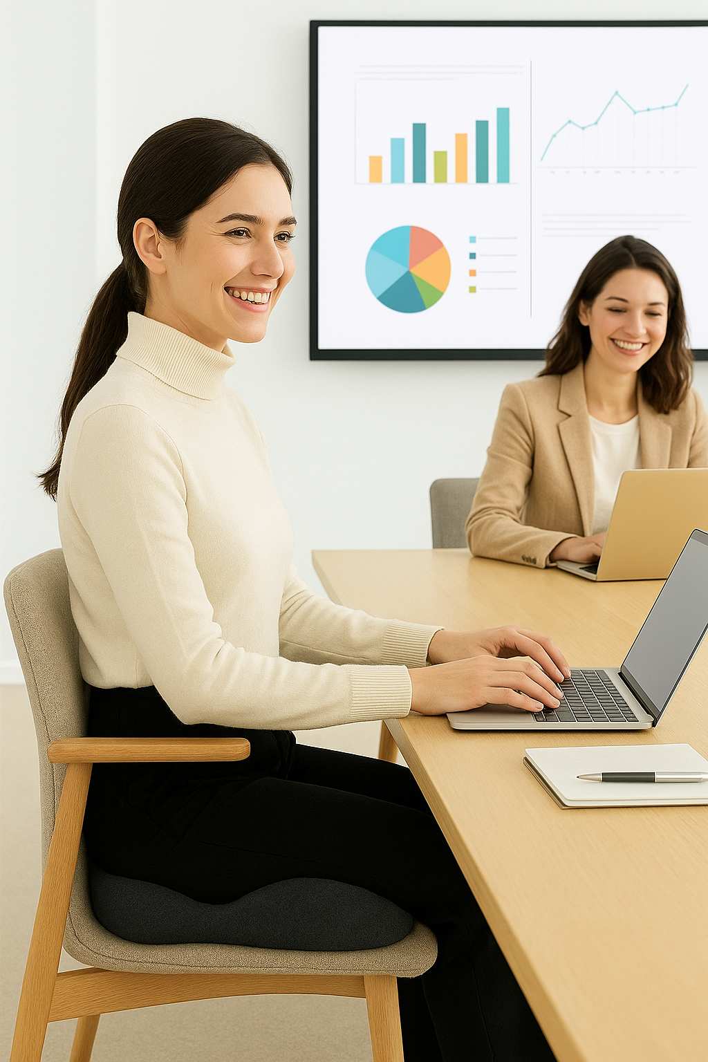 Seduta ergonomica integrata